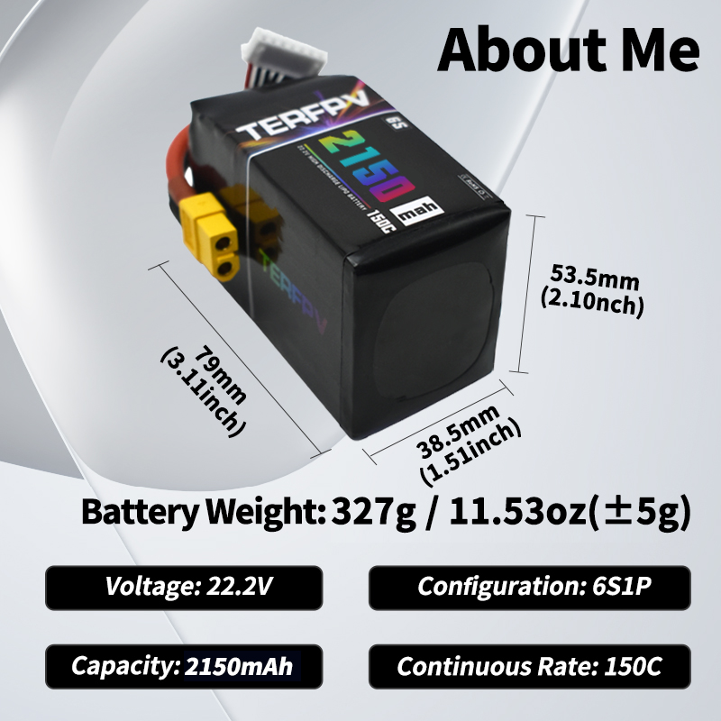 TERFPV Lipo Battery 6S 22.2V 1 - Drone Battery 6S incelemesi ve fiyatı