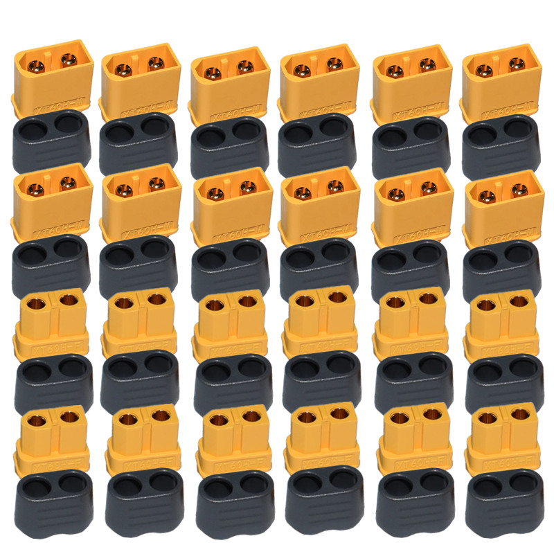 4/10 PCS with Sheath XT60 Male - Drone Battery Connector incelemesi ve fiyatı
