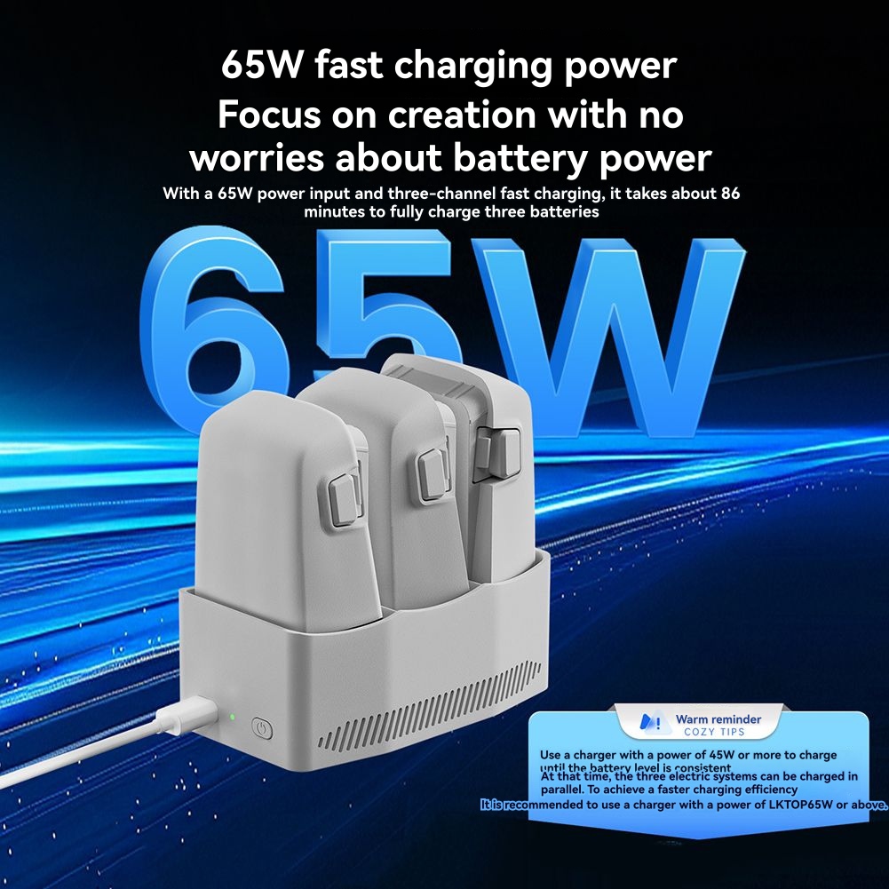 DTC5 65W Battery Charge Manage - Drone Battery Smart incelemesi ve fiyatı