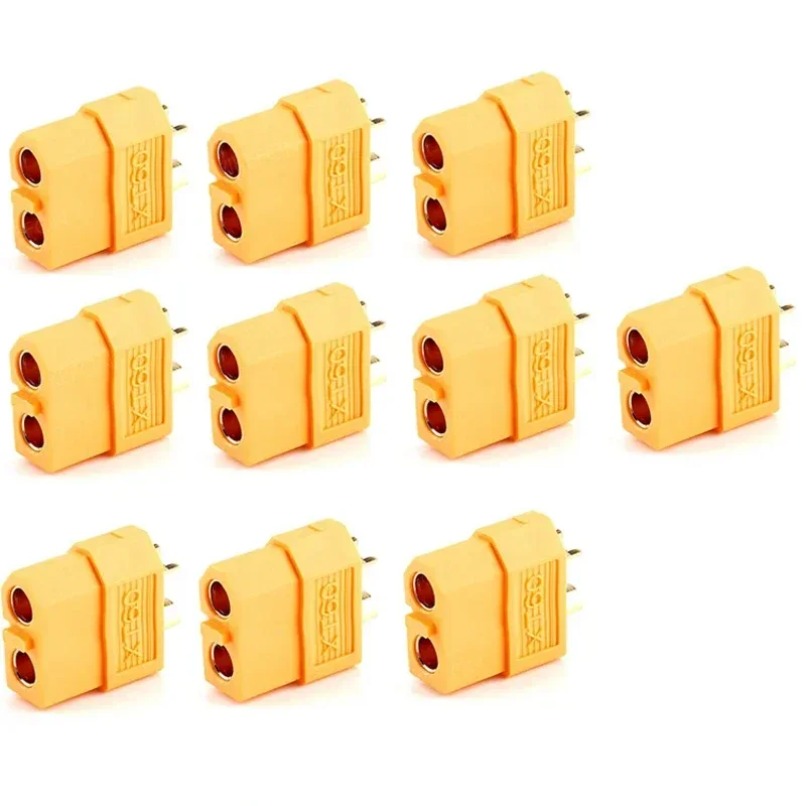 XT60 Bullet Connectors Male Fe - Drone Battery Connector incelemesi ve fiyatı