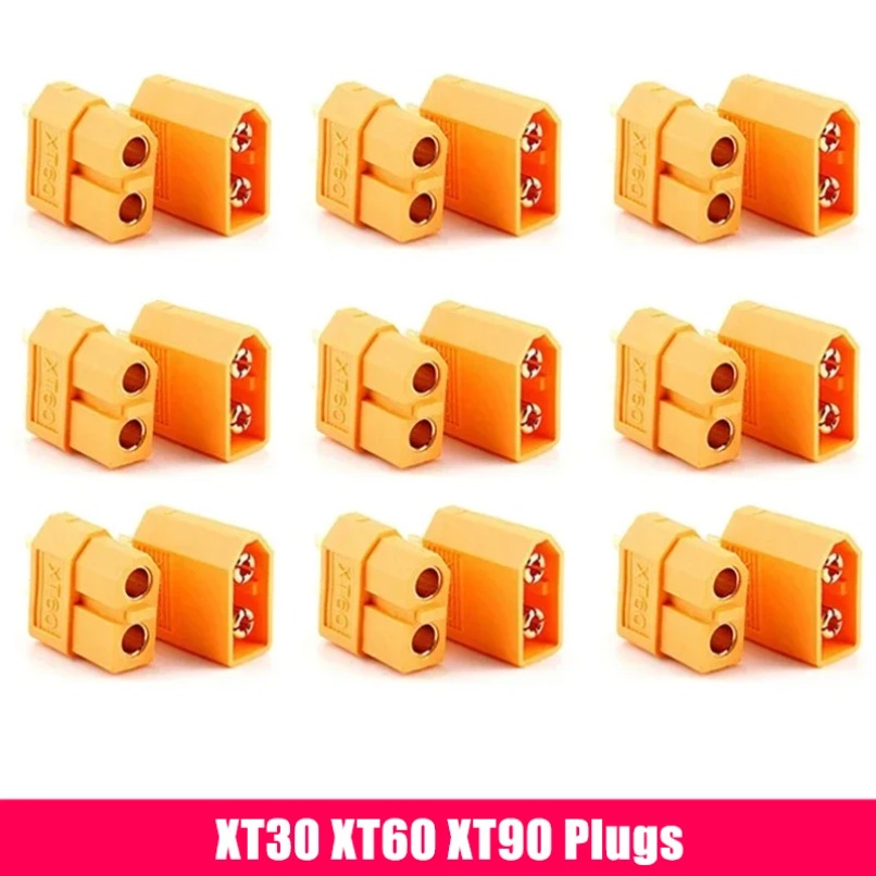 XT60 Bullet Connectors Male Fe - Drone Battery Connector incelemesi ve fiyatı