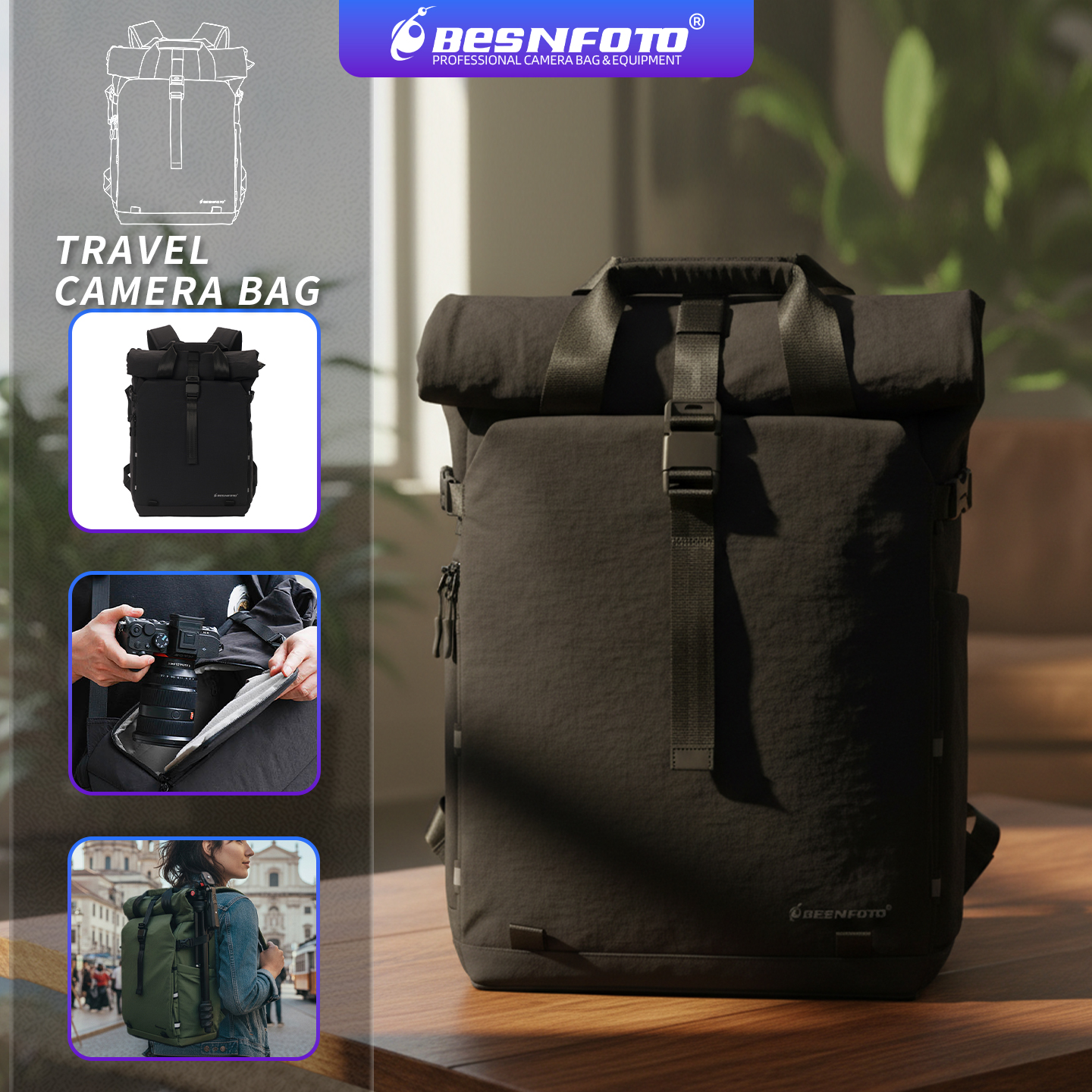 Besnfoto Professional Camera B - Drone Battery Bag incelemesi ve fiyatı