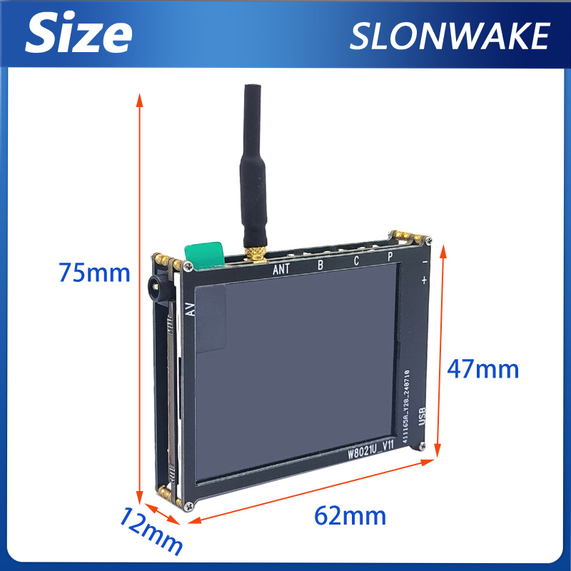 Micro 5.8G 56CH 2.4 Inch LCD 4 - Drone Battery Plate incelemesi ve fiyatı