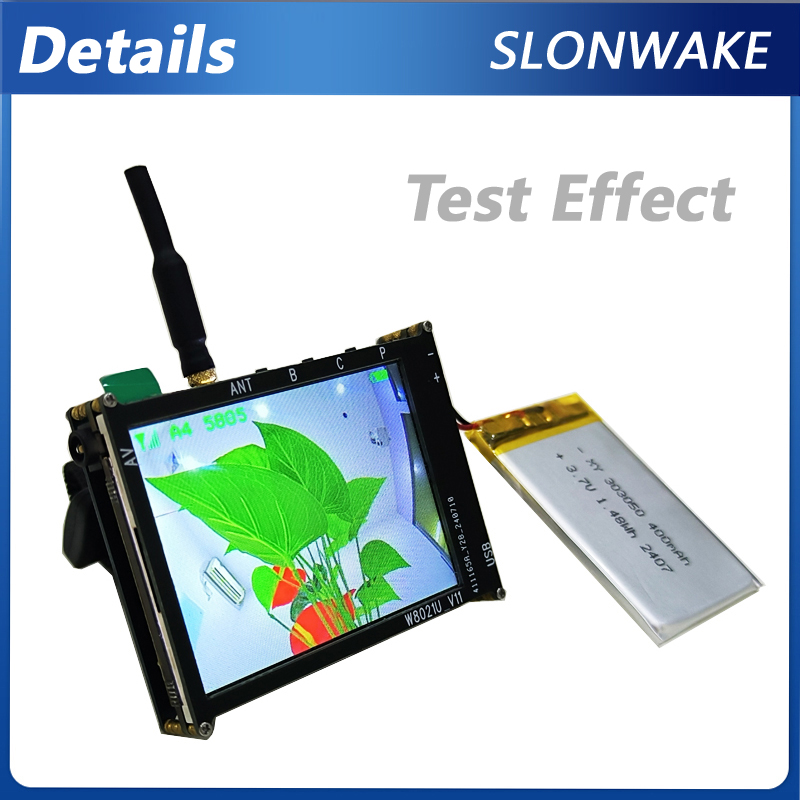 Micro 5.8G 56CH 2.4 Inch LCD 4 - Drone Battery Plate incelemesi ve fiyatı