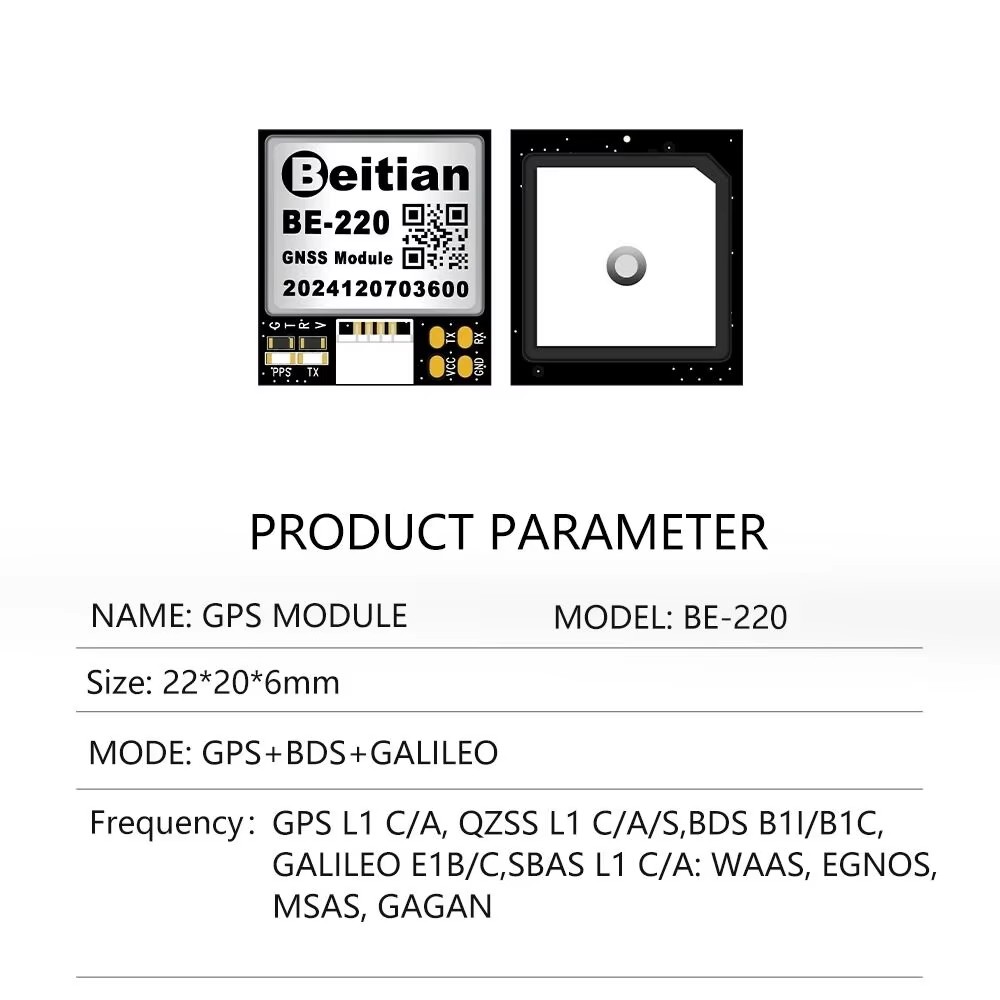 Beitian GPS Module BE-180 BE-2 - Drone Battery Plate incelemesi ve fiyatı