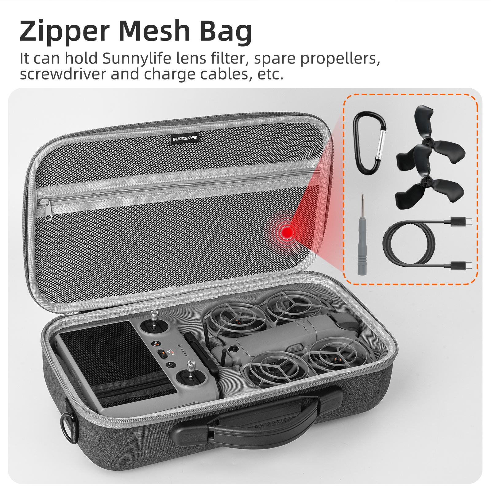 Carrying Case for DJI NEO 2 Dr - Drone Battery Bag incelemesi ve fiyatı