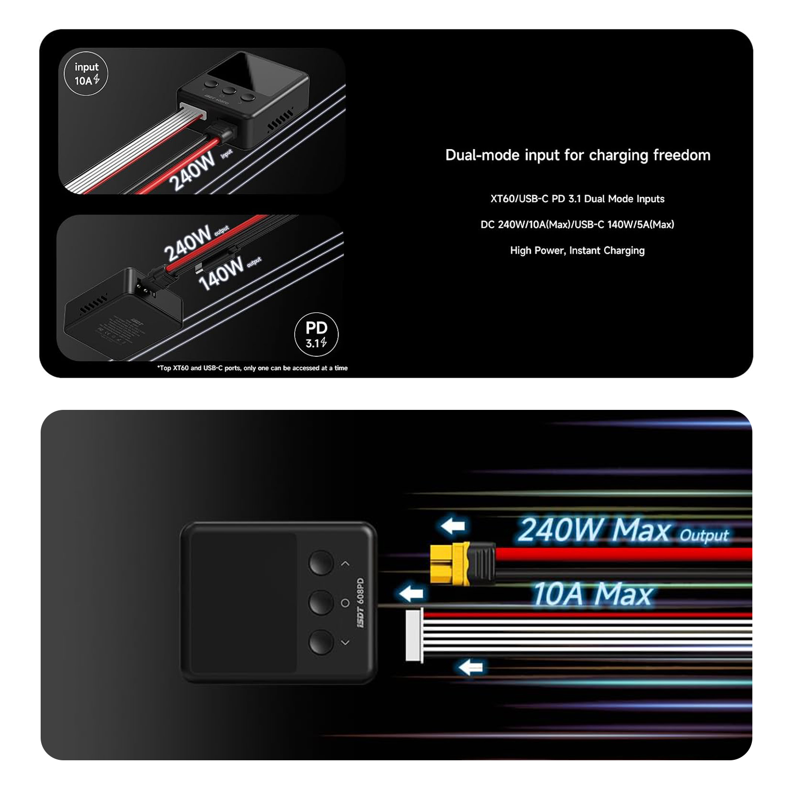 ISDT 608PD Smart Balance Charg - Drone Battery 6S incelemesi ve fiyatı