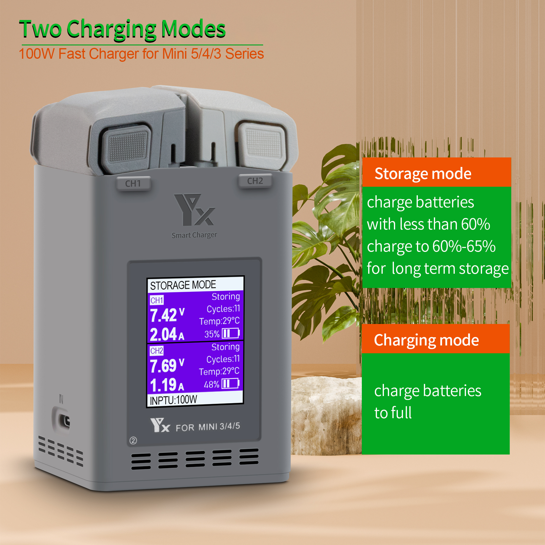 100W Intelligent Battery Charg - Drone Battery Balance Charger incelemesi ve fiyatı