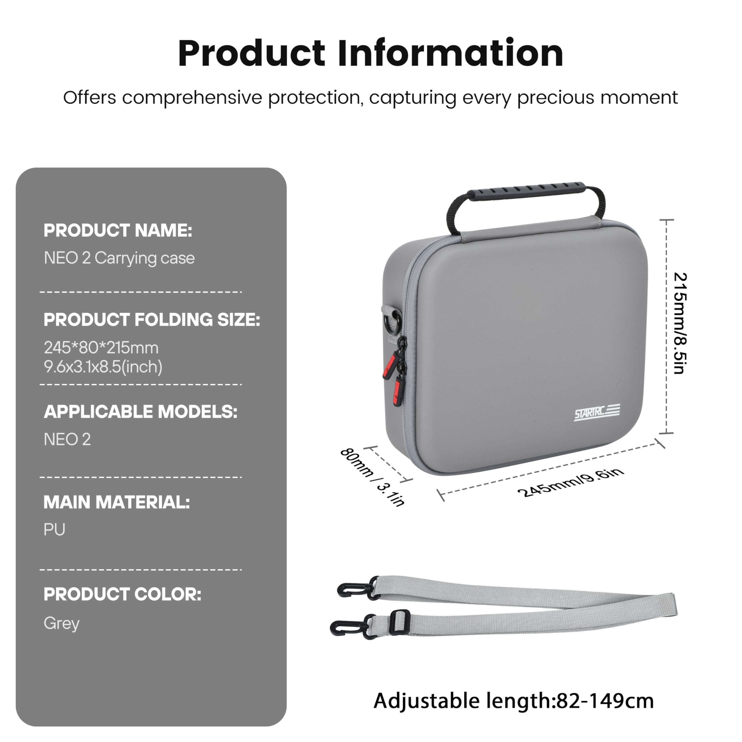 Neo 2 Portable PU Shoulder Bag - Drone Battery Bag incelemesi ve fiyatı