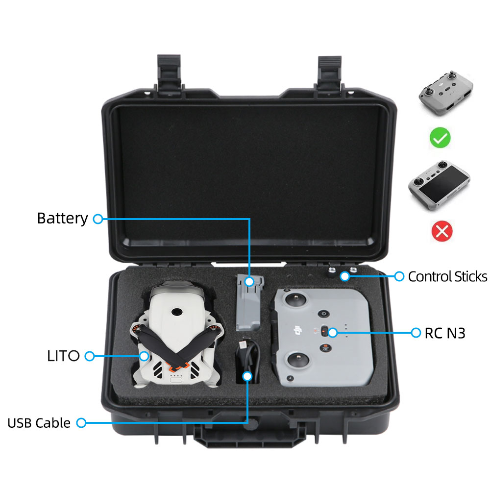 Portable Carrying Case for DJI - Drone Battery Bag incelemesi ve fiyatı