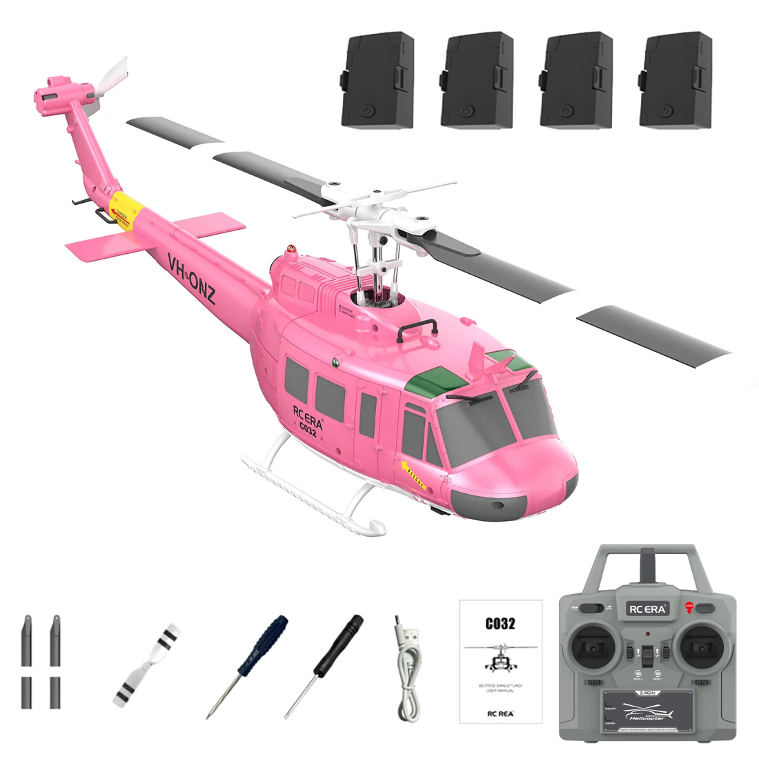 C032 6CH Brushless RC Helicopt - Drone Battery Alarm incelemesi ve fiyatı