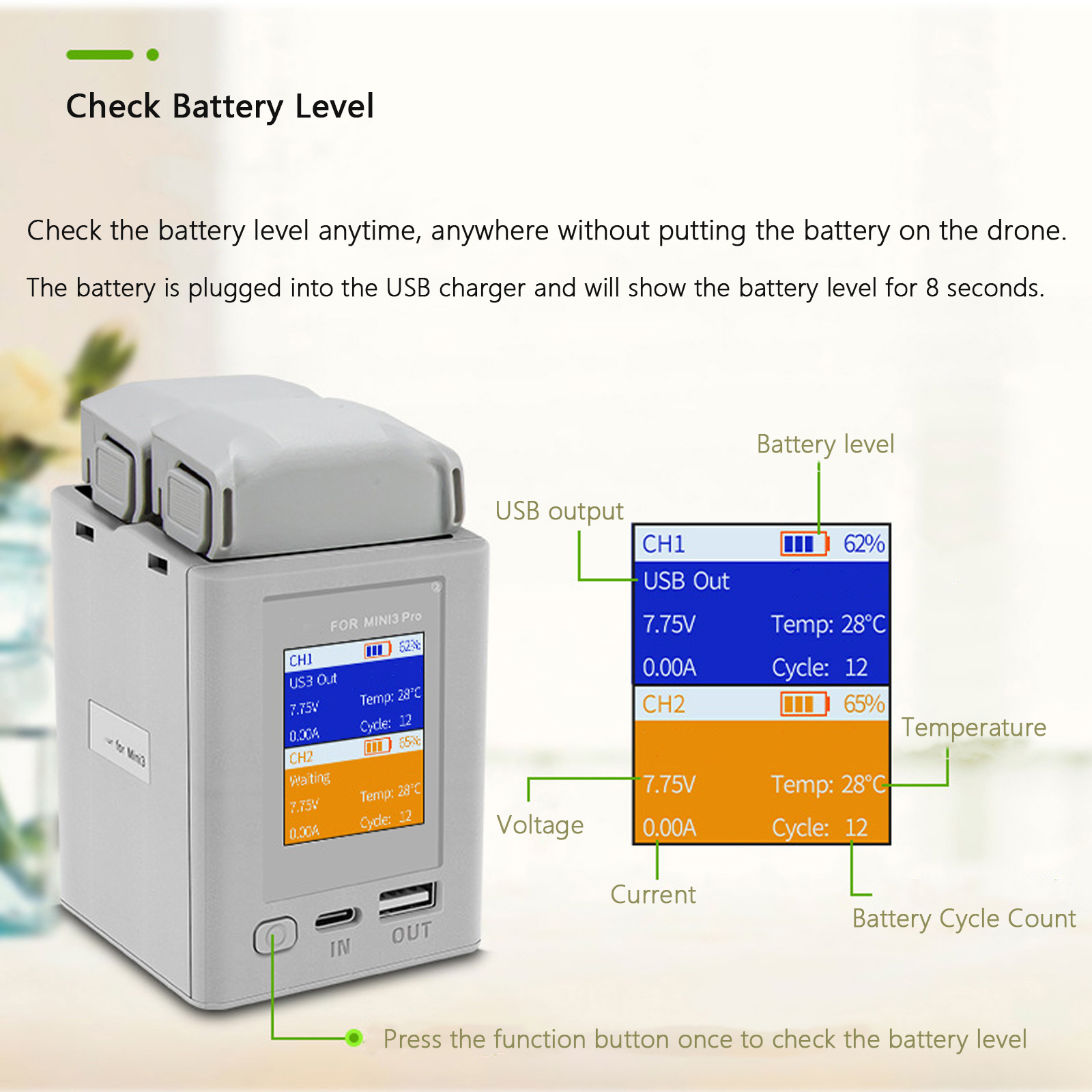 Charger Hub For DJI Mini 4 Pro - Drone Battery Balance Charger incelemesi ve fiyatı
